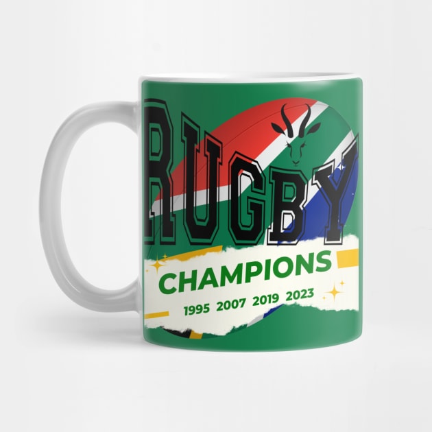 Springbok Rugby Champions by hippyhappy